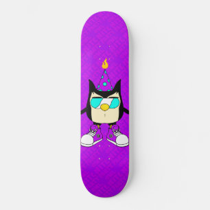 Party OWL Nite™ Brand Purple Skateboard