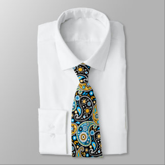 Party Paisley Fancy Country Western Square Dance Tie