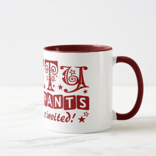 PARTY PANTS mug - choose style & colour