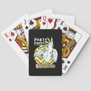 Party Parrot Bird Playing Cards
