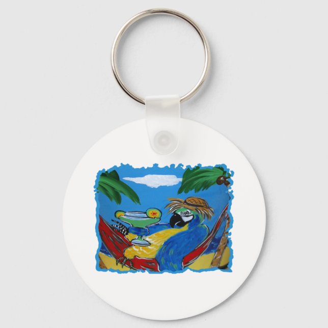 PARTY PARROT KEYCHAIN (Front)