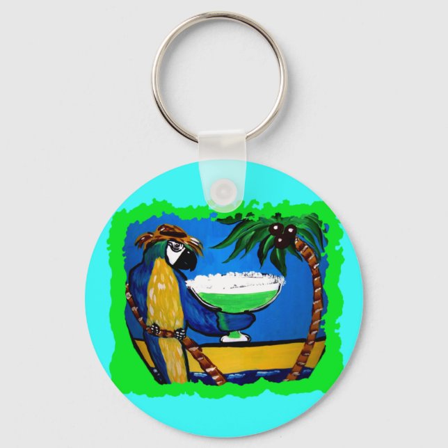 PARTY PARROT KEYCHAIN (Front)