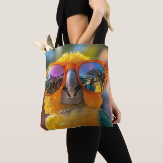 party parrot tote bag