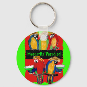 PARTY PARROTS KEYCHAIN