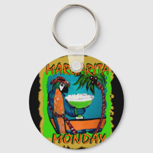 Party Parrots Keychain
