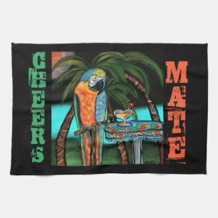 Party Parrots Kitchen Towel