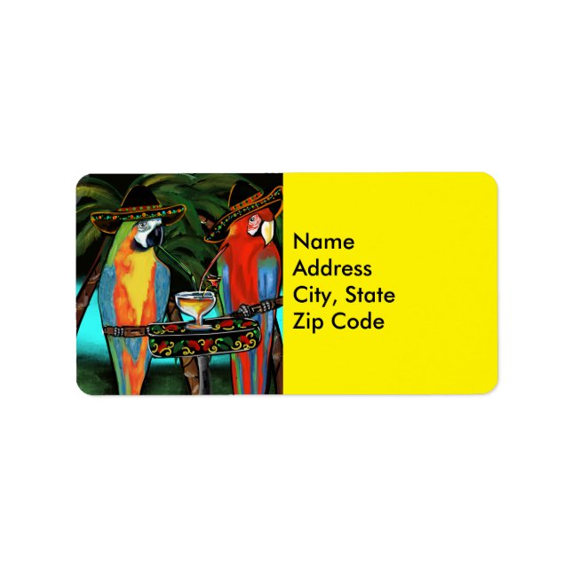 Party Parrots    Label (Front)