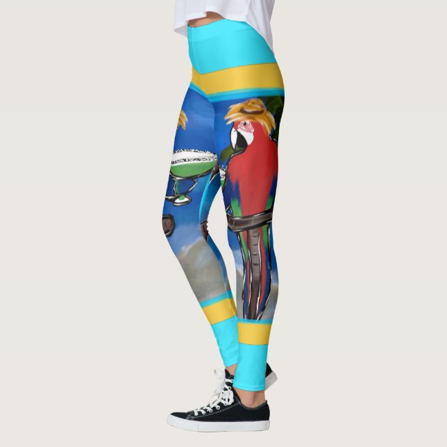 Party Parrots Leggings (Left)