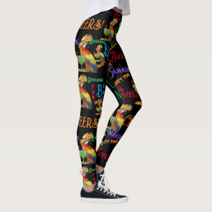 Party Parrots Leggings