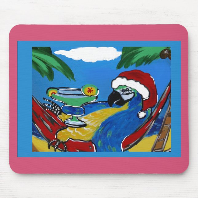 PARTY PARROTS MOUSE PAD (Front)