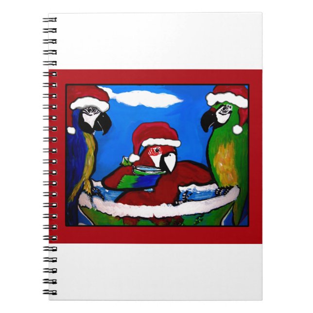 PARTY PARROTS NOTEBOOK (Front)