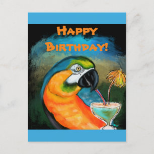 Party Parrots Postcard