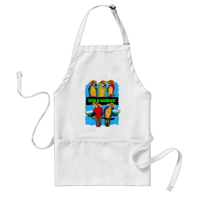PARTY PARROTS STANDARD APRON (Front)