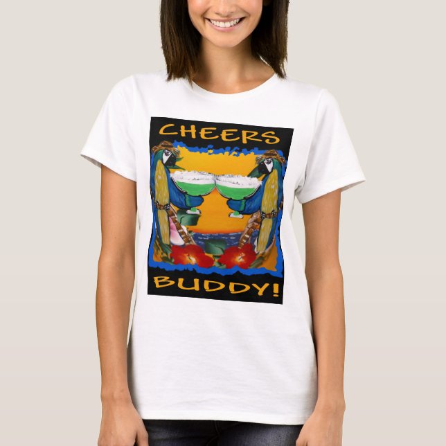 Party Parrots T-Shirt (Front)