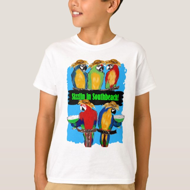 PARTY PARROTS T-Shirt (Front)