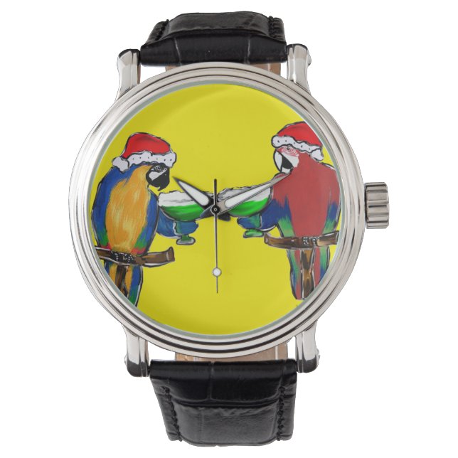 Party Parrots Watch (Front)