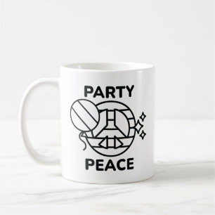 Party Peace Coffee Mug
