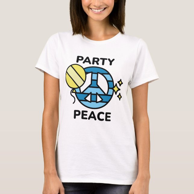 Party Peace T-Shirt (Front)