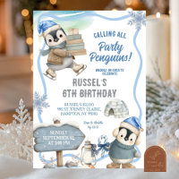 Party Penguin Arctic Animal Birthday