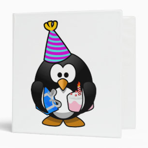 Party Penguin Binder