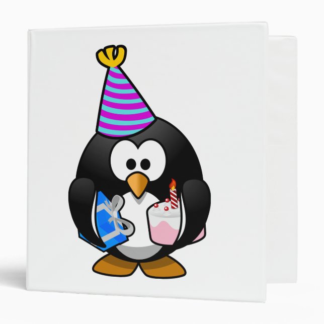 Party Penguin Binder (Front/Inside)