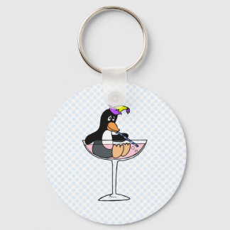 Party Penguin Keychain