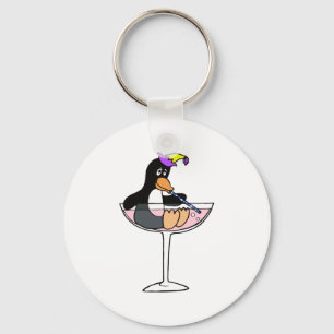 Party Penguin Keychain