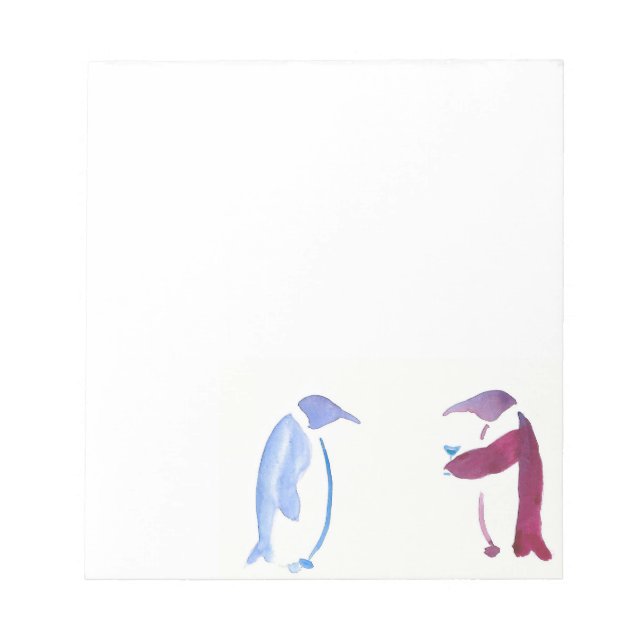 Party Penguins Notepad (Front)