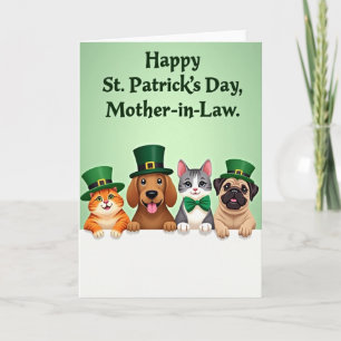 Party Pets Holiday Greeting Card