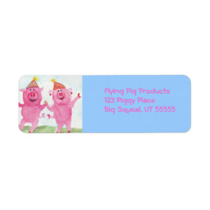 Party Pigs Label
