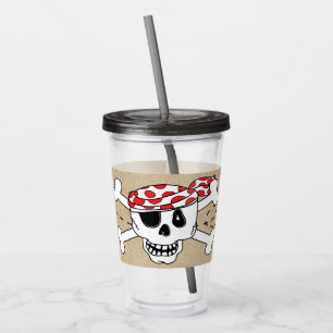Party Pirates Acrylic Tumbler