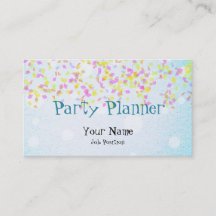 Party Planner Business card