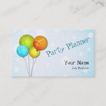 Party Planner Business card