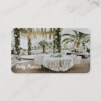 Party Planner Business Card