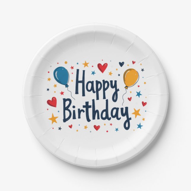Party plate (Front)