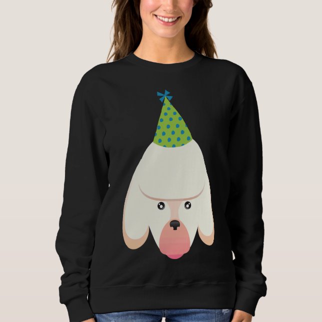 Party Poodle     Sweatshirt (Front)