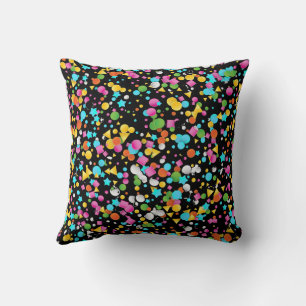 Party Poppers Throw Pillow