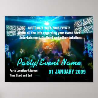 Party Poster #003 Poster