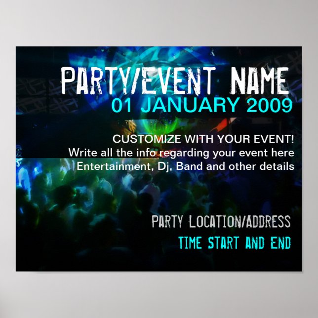 Party Poster #005 Poster (Front)
