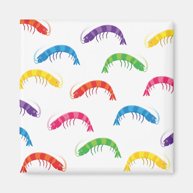Party Prawns Magnet (Front)