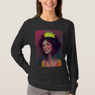 Party Princess Crown Celebration Fun Hen Party T-Shirt