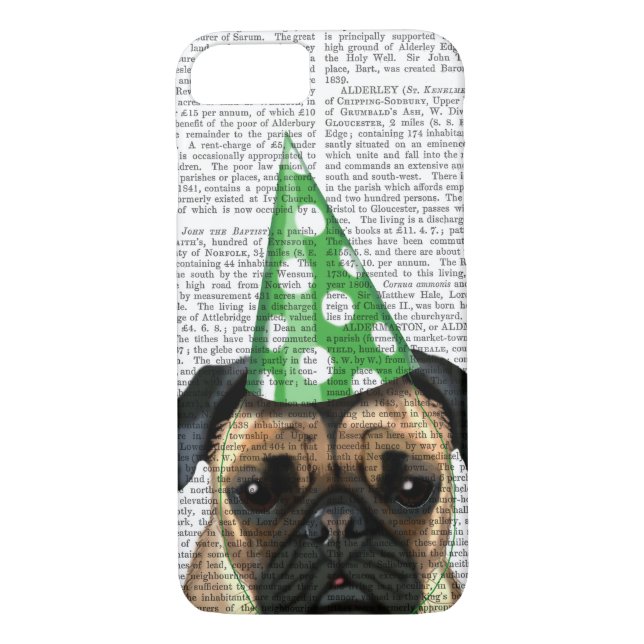 Party Pug 2 Case-Mate iPhone Case (Back)