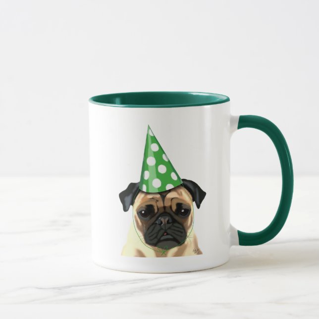 Party Pug Mug (Right)