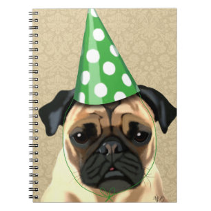 Party Pug Notebook