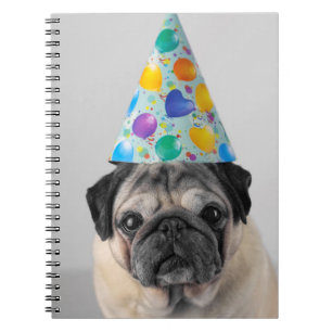 Party Pug Notebook