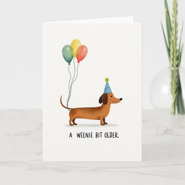 Party Pup Birthday Card (Front)