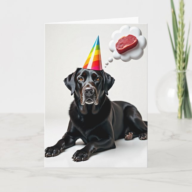 Party Pup Meat Wish Card (Front)