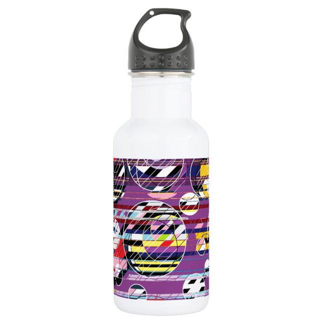 Party Purple 532 Ml Water Bottle (Front)