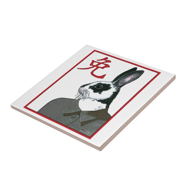 Party Rabbit Tile (Side)