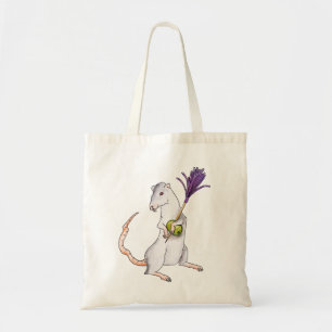 Party rat tote bag